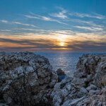 Coucher soleil Phare de Punta Nati