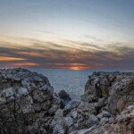 Coucher soleil Phare de Punta Nati