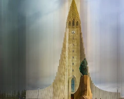 La cathédrale de Rykjavik